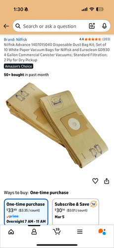 10pack vacuum cleaner bag - ,