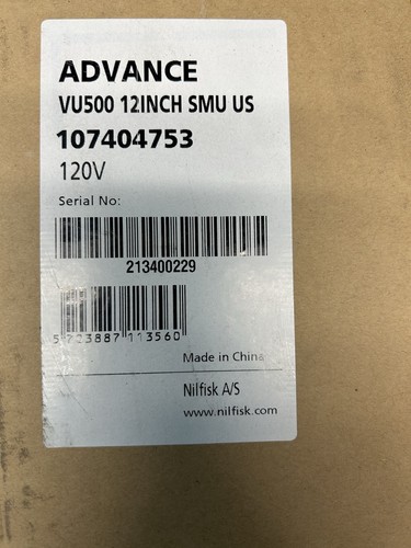 Nilfisk advance vu500 - nilfisk, 12"